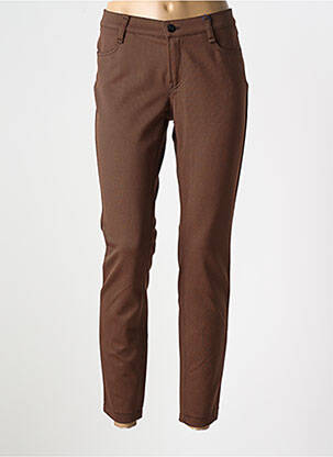 Pantalon slim maro GARDEUR femeie