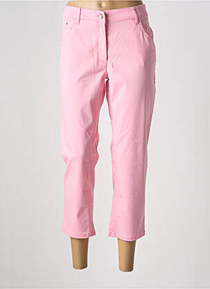 Pantalon trei sferturi roz ZERRES femeie