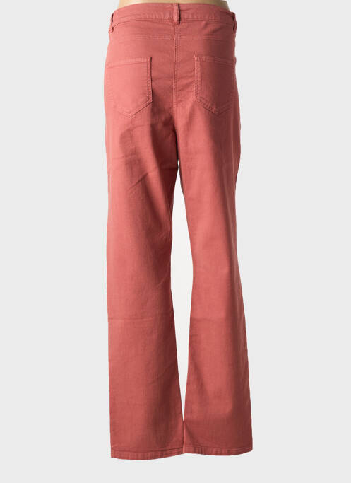 Blugi cu croială dreaptă roșu GEVANA femeie