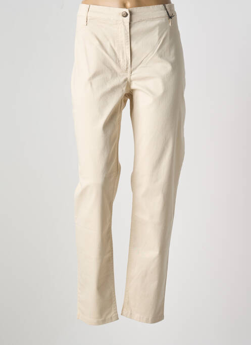 Pantalon slim bej BETTY BARCLAY femeie