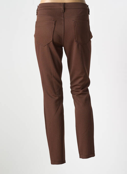 Pantalon slim maro GARDEUR femeie