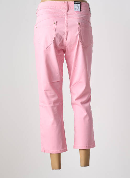 Pantalon trei sferturi roz ZERRES femeie