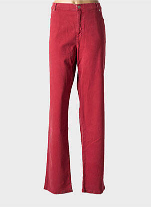Blugi cu croială dreaptă roșu PERSONA femeie