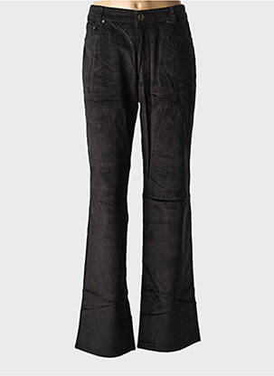 Pantalon drept negru ANNA MONTANA femeie