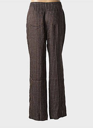 Pantalon drept țesătură crep mărime normală maro GERRY WEBER femeie