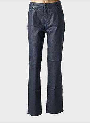 Pantalon slim albastru ANNA MONTANA femeie