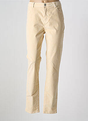 Pantalon slim bej KANOPE femeie