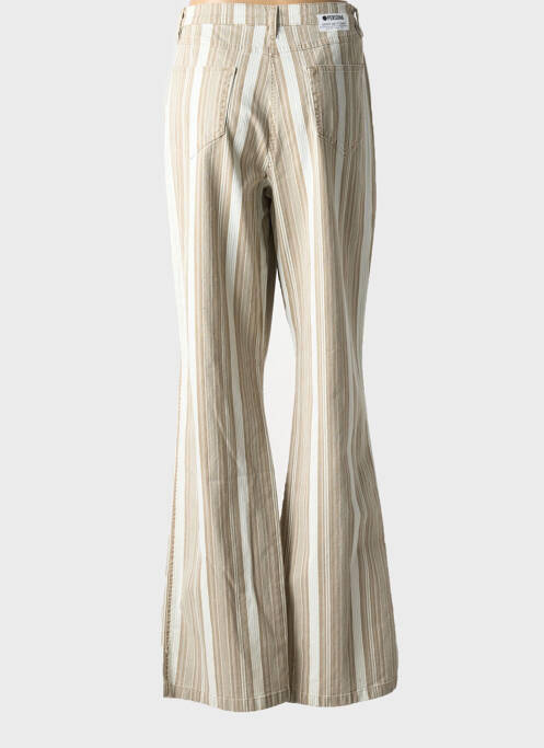 Blugi cu croială evazată maro PERSONA femeie