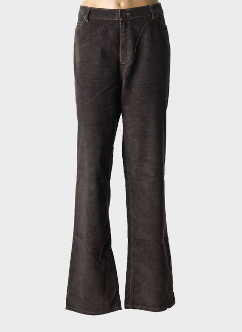 Pantalon drept maro BRUNO SAINT HILAIRE femeie