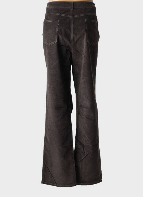 Pantalon drept maro BRUNO SAINT HILAIRE femeie