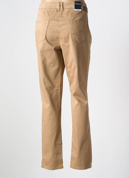 Pantalon slim maro ATELIER GARDEUR femeie