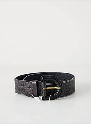 Curea efect material satinat negru ESPRIT femeie