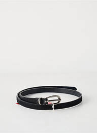 Curea efect material satinat negru ESPRIT femme