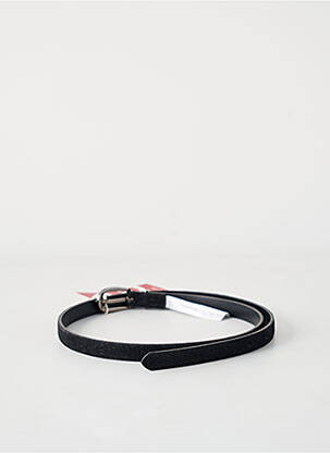 Curea efect material satinat negru ESPRIT femeie