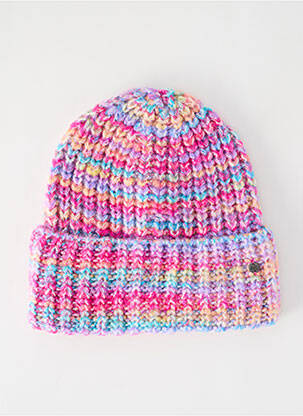 Căciulă tricot gros roz EDC femeie
