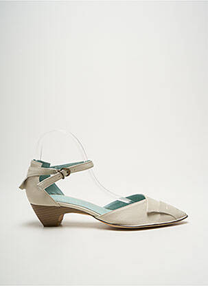 Pantofi cu toc bej RENDEZ-VOUS femeie