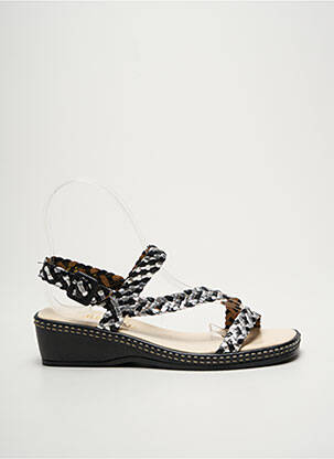 Sandale/Pantofi decupați argintiu FEELING femeie