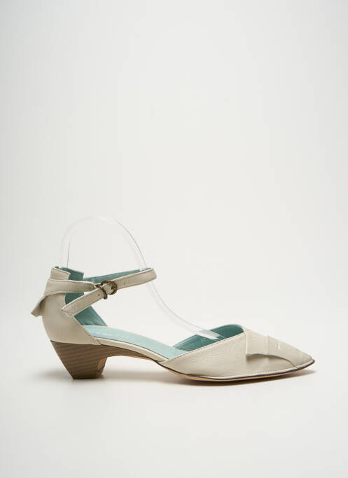 Pantofi cu toc bej RENDEZ-VOUS femeie