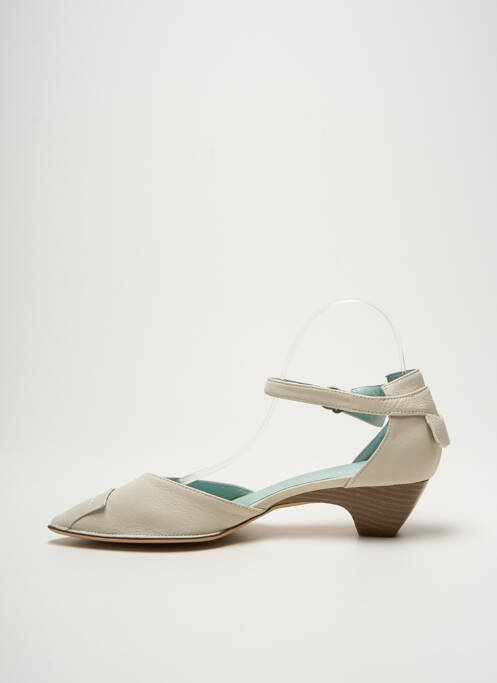 Pantofi cu toc bej RENDEZ-VOUS femeie