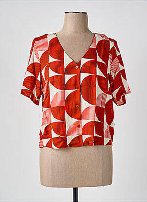 Cămașă portocaliu THINKING MU femeie