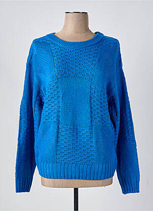 Pulover albastru ICHI femeie