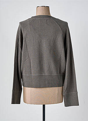 Hanorac broderie mâneci lungi gri LEON & HARPER femeie
