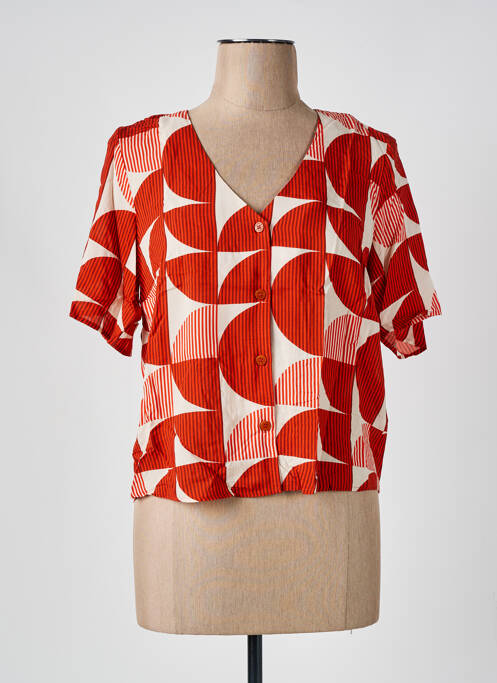 Cămașă portocaliu THINKING MU femeie