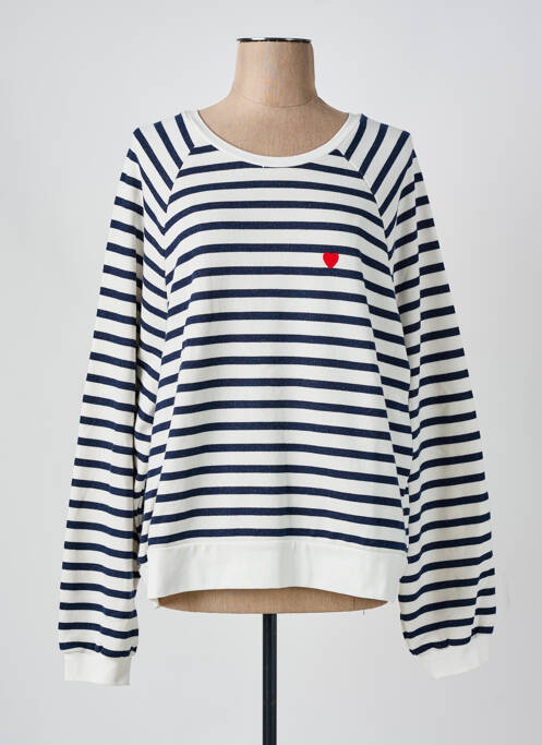 Hanorac albastru PIECES femeie