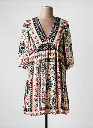 Rochie scurtă mâneci lungi mâneci lungi roz GRACE & MILA femeie
