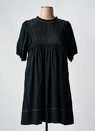 Rochie midi mâneci scurte mâneci scurte negru LEON & HARPER femeie