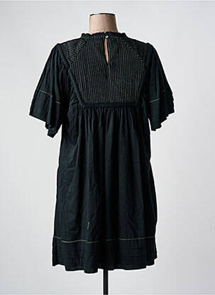 Rochie midi mâneci scurte mâneci scurte negru LEON & HARPER femeie