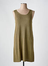 Rochie midi fără mâneci fără mâneci verde PIECES femme