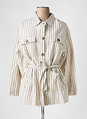 Jachete casual finisaj interior dublat bej LA PETITE ETOILE femeie