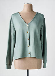 Jachete casual croială cambrată verde PIECES femeie