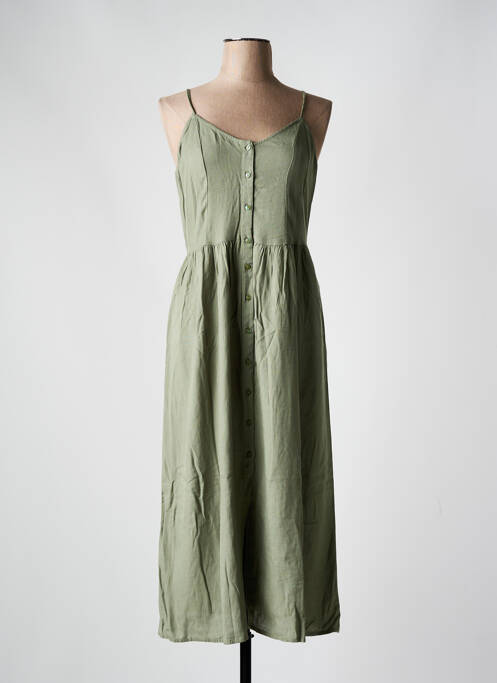 Rochie midi verde VILA femeie