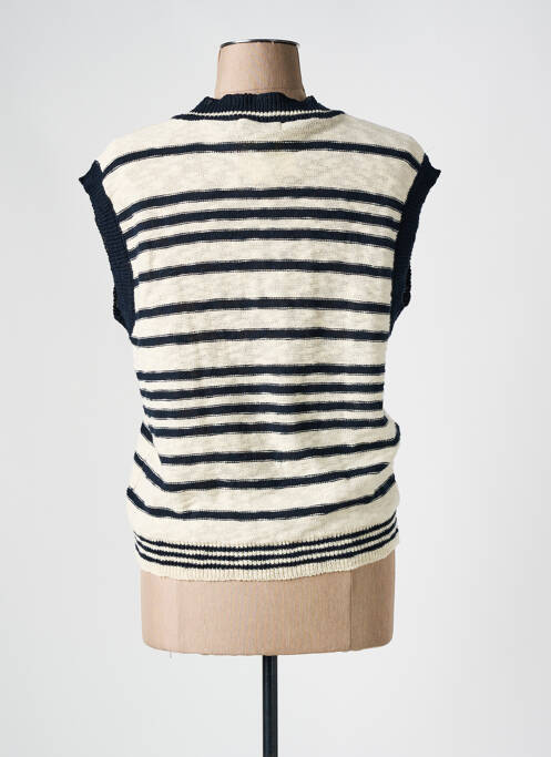 Vestă cu mâneci scurte albastru LA PETITE ETOILE femeie