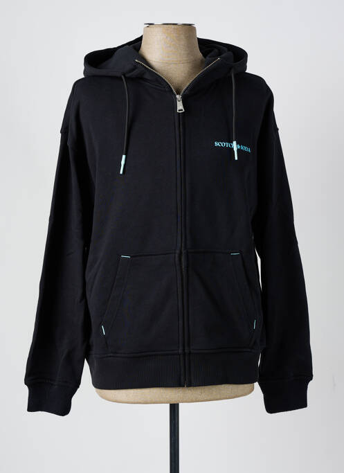 Jachete casual negru SCOTCH & SODA bărbat