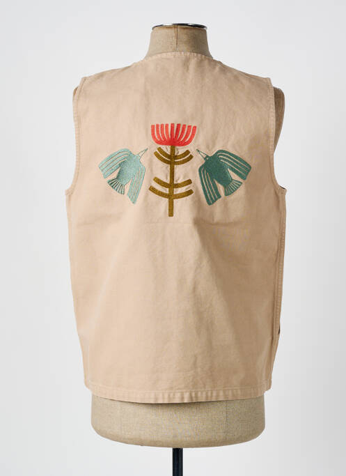 Vestă fără mâneci bej OLOW bărbat