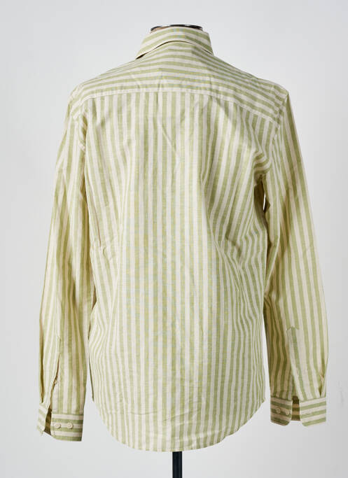 Cămașă cu mâneci lungi verde MINIMUM bărbat