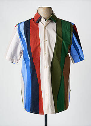 Cămașă cu mâneci scurte verde THINKING MU bărbat