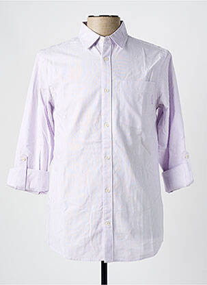 Cămașă cu mâneci lungi croială dreaptă violet SCOTCH & SODA bărbat