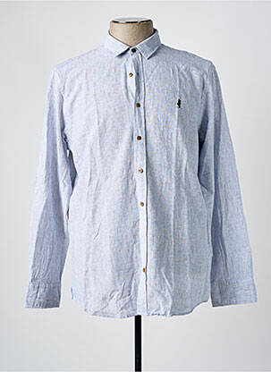 Cămașă cu mâneci lungi albastru MCS bărbat