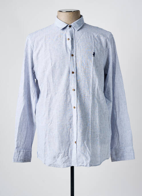 Cămașă cu mâneci lungi albastru MCS bărbat