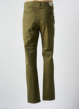 Pantalon chino țesătură poplin mărime normală verde DSTREZZED bărbat