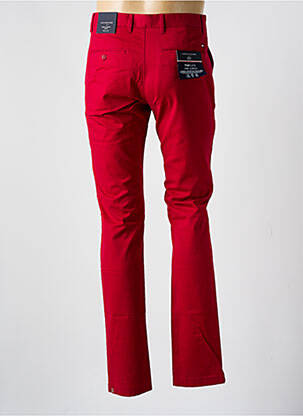 Pantalon chino țesătură poplin mărime normală roșu TOMMY HILFIGER bărbat