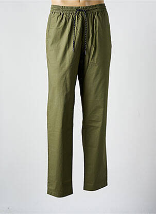 Pantalon chino țesătură poplin mărime normală verde TOMMY HILFIGER bărbat