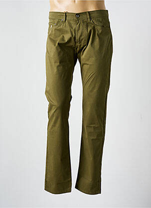 Pantalon slim elasticitate mărime normală verde MCS bărbat