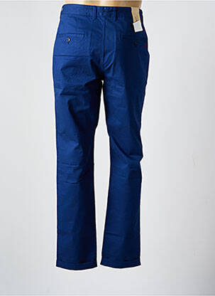 Pantalon chino țesătură poplin mărime normală albastru SCOTCH & SODA bărbat