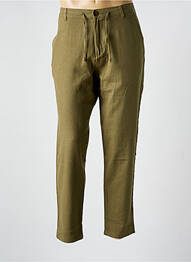 Pantalon chino buzunare mărime normală verde SELECTED bărbat