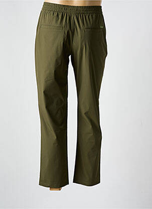 Pantalon chino țesătură poplin mărime normală verde HERO SEVEN bărbat